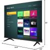 imageHisense 65Inch Class R6 Series 4K UHD Smart Roku TV with Alexa Compatibility Dolby Vision HDR DTS Studio Sound Game Mode 65R6GBlack43Inch
