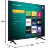 imageHisense 65Inch Class R6 Series 4K UHD Smart Roku TV with Alexa Compatibility Dolby Vision HDR DTS Studio Sound Game Mode 65R6GBlack50Inch