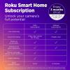 imageRoku Indoor Camera 360 for Home Security  Security Camera with 1080p HD Color Night Vision Works with Alexa ampamp Google Motion Detection ampamp Tracking  Pan ampamp Tilt  90Day Subscription Included