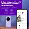 imageRoku Indoor Camera 360 for Home Security  Security Camera with 1080p HD Color Night Vision Works with Alexa ampamp Google Motion Detection ampamp Tracking  Pan ampamp Tilt  90Day Subscription Included