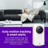 imageRoku Indoor Camera 360 for Home Security  Security Camera with 1080p HD Color Night Vision Works with Alexa ampamp Google Motion Detection ampamp Tracking  Pan ampamp Tilt  90Day Subscription Included