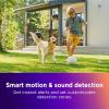 imageRoku Outdoor Camera for Home Security  IP65 Weather Resistance Wireless Security Camera with 1080p HD Night Vision Works with Alexa ampamp Google Motion Detection  90Day Subscription Included White