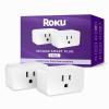imageRoku Smart Home Indoor Smart Plug 2Pack  WiFi Smart Plugs Works with Alexa ampamp Google Assistant No Hub Required  Custom Scheduling Timer ampamp MultiOutlet Sync  EasytoSetup Smart Home ProductsIndoor Smart Plug