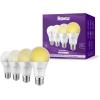 imageRoku Smart Light Bulbs White 1Pack  Dimmable A19 Lightbulbs with Adjustable Brightness ampamp Temperature  WiFi Smart Bulbs Works Voice Alexa ampamp Google Assistant No Hub RequiredWhite