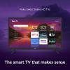 imageRoku Smart TV  32Inch Select Series 720p HD RokuTV with Roku Voice Remote Bright Picture Customizable Home Screen  Live Local News Sports Gaming