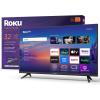 imageRoku Smart TV 2025  32Inch Select Series 1080p Full HD TV  Roku TV with Voice Remote  Flat Screen LED Television with WiFi for Streaming Live Local News Sports Family Entertainment32