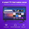 imageRoku Smart TV 2025  32Inch Select Series 1080p Full HD TV  Roku TV with Voice Remote  Flat Screen LED Television with WiFi for Streaming Live Local News Sports Family Entertainment32
