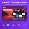 imageRoku Smart TV 2025  65Inch Plus Series MiniLED TV  RokuTV with Enhanced Voice Remote  Flat Screen 4K QLED Television with Dolby Vision ampamp WiFi for Streaming Live Local News SportsTV only