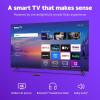 imageRoku Smart TV 2025  65Inch Select Series 4K HDR TV  RokuTV with Enhanced Voice Remote  Flat Screen LED Television with WiFi for Streaming Live Local News Sports Family EntertainmentTV only