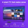 imageRoku Smart TV 2025  65Inch Select Series 4K HDR TV  RokuTV with Enhanced Voice Remote  Flat Screen LED Television with WiFi for Streaming Live Local News Sports Family EntertainmentTV only