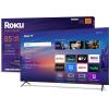 imageRoku Smart TV 2025  65Inch Select Series 4K HDR TV  RokuTV with Enhanced Voice Remote  Flat Screen LED Television with WiFi for Streaming Live Local News Sports Family EntertainmentTV only