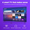 imageRoku Smart TV 2025  65Inch Select Series 4K HDR TV  RokuTV with Enhanced Voice Remote  Flat Screen LED Television with WiFi for Streaming Live Local News Sports Family EntertainmentTV only