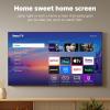 imageRoku Smart TV 2025  65Inch Select Series 4K HDR TV  RokuTV with Enhanced Voice Remote  Flat Screen LED Television with WiFi for Streaming Live Local News Sports Family EntertainmentTV only