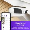 imageRoku Solar Panel USBC 2025 for Roku Battery Camera and Battery Plus Only  IP65 Weather Resistant Solar Charger for Driveway Backyard ampamp Porch with 360 Swivel Mount  Smart Home