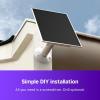 imageRoku Solar Panel USBC 2025 for Roku Battery Camera and Battery Plus Only  IP65 Weather Resistant Solar Charger for Driveway Backyard ampamp Porch with 360 Swivel Mount  Smart Home