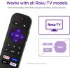 imageRoku TV Remote Control Official Manufacturer Product  Simple Setup ampamp PreSet App Shortcuts  Replacement Remote Compatible with RokuTV Models ONLY Not Roku Players