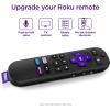 imageRoku Voice Remote  Replacement TV Remote Control with Voice Control Simple Setup ampamp PreSet App Shortcuts  Compatible with Roku TV Players ampamp Audio Devices
