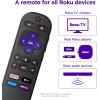 imageRoku Voice Remote  Replacement TV Remote Control with Voice Control Simple Setup ampamp PreSet App Shortcuts  Compatible with Roku TV Players ampamp Audio Devices