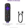 imageRoku Voice Remote Pro 2nd Ed  Rechargeable TV Remote Control with Handsfree Voice Controls Backlit Buttons ampamp Lost Remote Finder  Replacement Remote Compatible with All Roku TV Players ampamp AudioVoice Remote 2024
