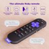 imageRoku Voice Remote Pro 2nd Ed  Rechargeable TV Remote Control with Handsfree Voice Controls Backlit Buttons ampamp Lost Remote Finder  Replacement Remote Compatible with All Roku TV Players ampamp AudioVoice Remote 2024