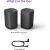 imageRoku Wireless Speakers for Roku Streambars or Roku TVBlack 2 Count Pack of 12 Count Pack of 1