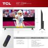 imageTCL 40Inch Class S3 1080p LED Smart TV with Roku TV 40S350R 2023 Model Compatible with Alexa Google Assistant and Apple HomeKit Compatibility Streaming FHD TelevisionBlack40 inches