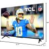imageTCL 43Inch Class S4 4K LED Smart TV with Roku TV 43S450R 2023 Model Dolby Vision HDR Dolby Atmos Works with Alexa Google Assistant and Apple HomeKit Compatibility Streaming UHD Television43 inches