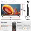 imageWestinghouse 24inch Smart TV HD Xumo TV with Voice Remote Flat Screen Television wDolby Atmos Bluetooth Apple AirPlay WiFi ampamp Mobile Connectivity43 Inch  FHD