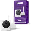imageRoku Outdoor Camera for Home Security  IP65 Weather Resistance Wireless Security Camera with 1080p HD Night Vision Works with Alexa ampamp Google Motion Detection  90Day Subscription Included White