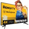 imageWestinghouse Roku TV 50 Inch Smart TV 4K UHD QLED Television wHDR 10 Dolby Vision WiFi ampamp Mobile App Connectivity Flat Screen Compatible wApple HomeKit Alexa ampamp Google Assistant50 Inch