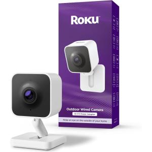 imageRoku Battery Camera for Home Security  New 2025 WeatherResistant Indoor ampamp Outdoor Wireless Camera ampamp Pet Monitor with 1080p HD ampamp TwoWay Audio  Rechargeable Motion Detection ampamp WiFiWired Camera WiFi 6