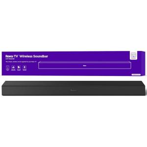 imageRoku TV Wireless Soundbar Soundbar Exclusively for RokuTV with Enhanced Stereo Sound Clear Dialogue and Simple Wireless Setup