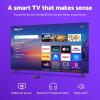imageRoku Smart TV  43Inch Select Series 4K HDR TV  Roku TV with Roku Remote  Flat Screen LED Television with WiFi for Streaming Live Local News Sports Family Entertainment