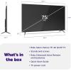 imageRoku Smart TV  50Inch Select Series 4K HDR TV  Roku TV with Roku Remote  Flat Screen LED Television with WiFi for Streaming Live Local News Sports Family Entertainment4K QLED