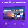 imageRoku Smart TV  50Inch Select Series 4K HDR TV  Roku TV with Roku Remote  Flat Screen LED Television with WiFi for Streaming Live Local News Sports Family Entertainment4K