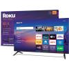 imageRoku Smart TV  50Inch Select Series 4K HDR TV  Roku TV with Roku Remote  Flat Screen LED Television with WiFi for Streaming Live Local News Sports Family Entertainment4K QLED