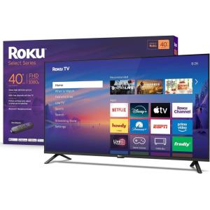 imageRoku Smart TV 2026  32Inch Select Series 720p HD TV  Roku TV with Voice Remote  Flat Screen LED Television with WiFi for Streaming Live Local News Sports amp Movies  Bluetooth Headphone Mode40