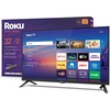 image:imageRoku Smart TV 2026  24Inch Select Series 720p HD TV  Roku TV with Voice Remote  Flat Screen LED Television with WiFi for Streaming Live Local News Sports amp Movies  Bluetooth Headphone Mode32