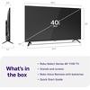 image:imageRoku Smart TV 2026  24Inch Select Series 720p HD TV  Roku TV with Voice Remote  Flat Screen LED Television with WiFi for Streaming Live Local News Sports amp Movies  Bluetooth Headphone Mode40