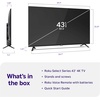 image:imageRoku Smart TV 2026  85Inch Select Series 4K QLED TV  Roku TV with Voice Remote  Flat Screen QLED Television with WiFi for Streaming Live Local News Sports amp Movies  Bluetooth Headphone Mode4K