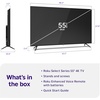 image:imageRoku Smart TV 2026  85Inch Select Series 4K QLED TV  Roku TV with Voice Remote  Flat Screen QLED Television with WiFi for Streaming Live Local News Sports amp Movies  Bluetooth Headphone Mode4K