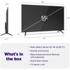 image:imageRoku Smart TV 2026  85Inch Select Series 4K QLED TV  Roku TV with Voice Remote  Flat Screen QLED Television with WiFi for Streaming Live Local News Sports amp Movies  Bluetooth Headphone Mode4K QLED