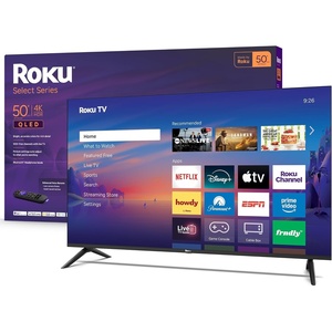 image:imageRoku Smart TV 2026  85Inch Select Series 4K QLED TV  Roku TV with Voice Remote  Flat Screen QLED Television with WiFi for Streaming Live Local News Sports amp Movies  Bluetooth Headphone Mode4K QLED