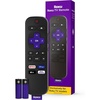 image:imageRoku TV Remote Control Official Manufacturer Product  Simple Setup amp PreSet App Shortcuts  Replacement Remote Compatible with RokuTV Models ONLY Not Roku PlayersPack of 2Pack of 1