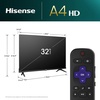 image:imageHisense 40Inch Class A4 Series FHD 1080p Smart Roku TV with Alexa Compatibility 40A4NR  Dolby Audio Slim Bezel Design Google Assistant32inch