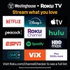 image:imageWestinghouse Roku TV  32 Inch Smart TV HD QLED Television wDolby Digital WiFi amp Mobile App Connectivity Flat Screen Bluetooth Compatible wApple AirPlay Alexa amp Google Assistant43 Inch