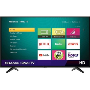 image:imageHisense 40Inch Class H4 Series LED Roku Smart TV with Alexa Compatibility 40H4F 2020 Model32 in