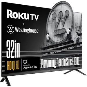 image:imageWestinghouse Roku TV  32 Inch Smart TV HD QLED Television wDolby Digital WiFi amp Mobile App Connectivity Flat Screen Bluetooth Compatible wApple AirPlay Alexa amp Google Assistant32 Inch
