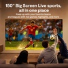 image:imageAurzen Roku TV D1R Cube Smart Outdoor Projector with WiFi and BluetoothWhite