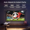 image:imageAurzen Roku TV D1R Smart Portable Outdoor Projector with WiFi and BluetoothGoogle TV